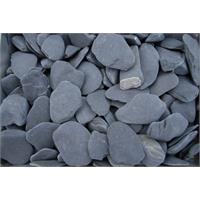 Flat Pebbles Zwart 30-60